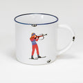 Keramiktasse Biathletin