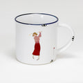 Keramiktasse Golferin