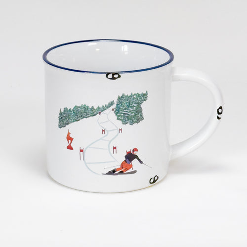 Keramiktasse Hahnenkammrennen