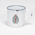 Keramiktasse Käfer mit Punkten
