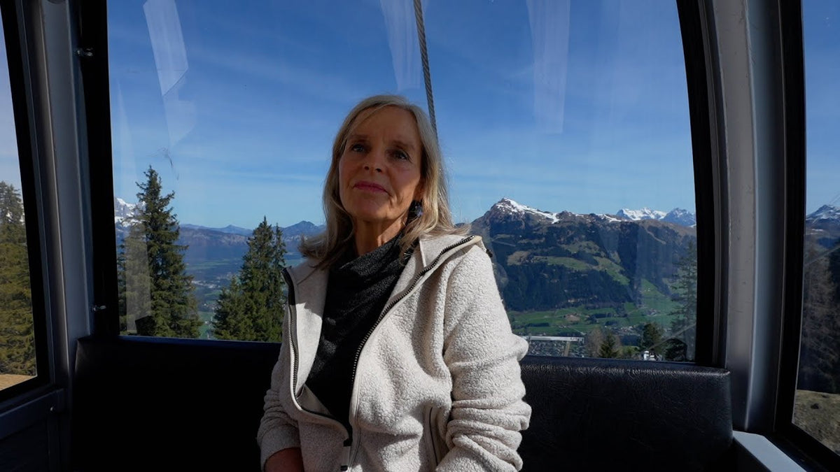 Barbara Schmidt in der Bergbahn – Vorschaubild zum zweiten Werkstattvideo